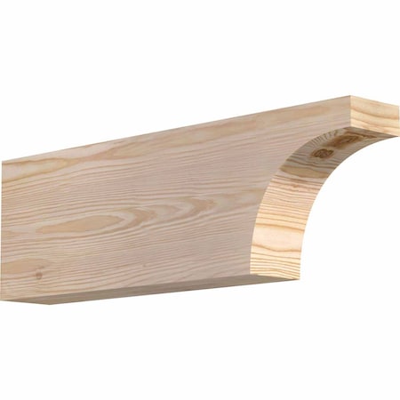 Ekena Millwork Huntington Smooth Rafter Tail, Douglas Fir, 3 1/2"W x 8"H x 24"L RFT04X08X24HUN00SDF